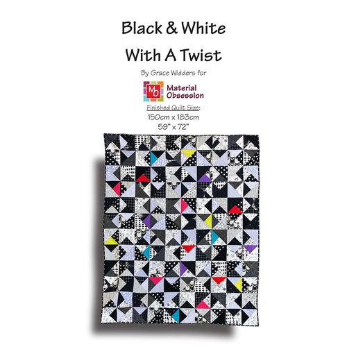 B&W With A Twist - pattern