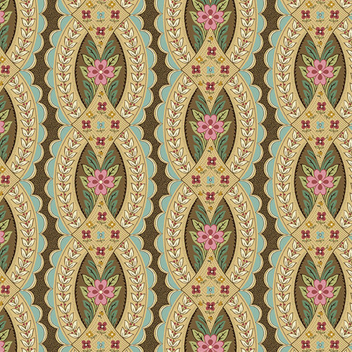 Cameo Wallpaper - Brown