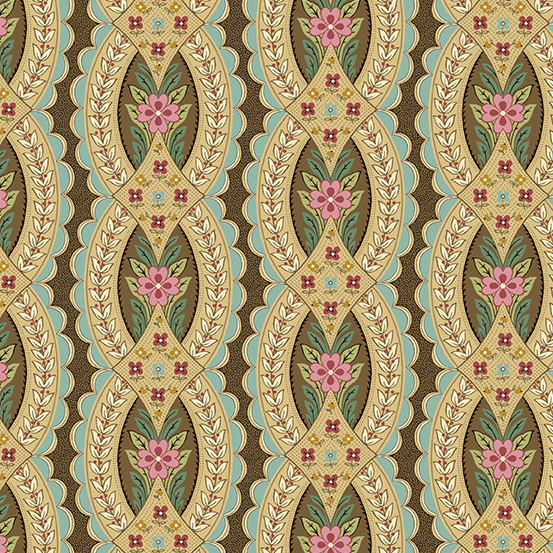 Cameo Wallpaper - Brown *