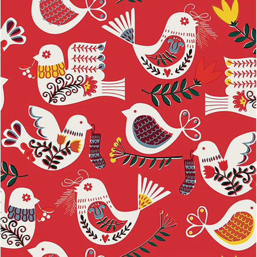 Winter Partridge - Red
