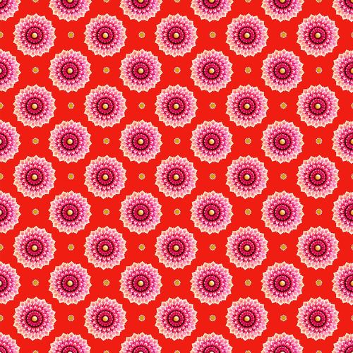 Dahlias - Red