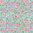 Allover Floral - Pink/Aqua