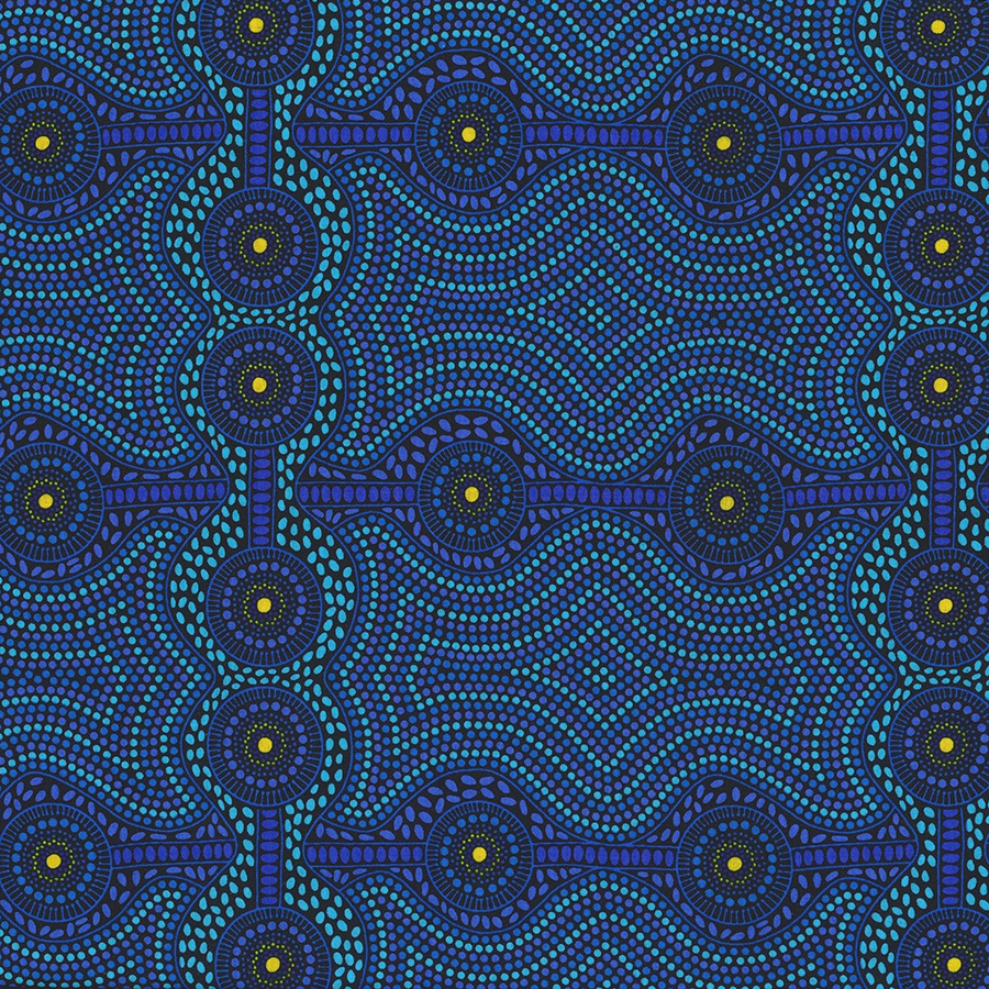 Desert Landscape - Blue