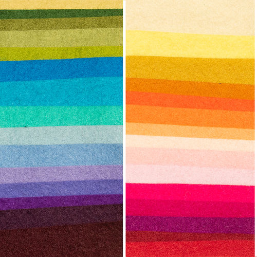 Little Baskets - Wool felt