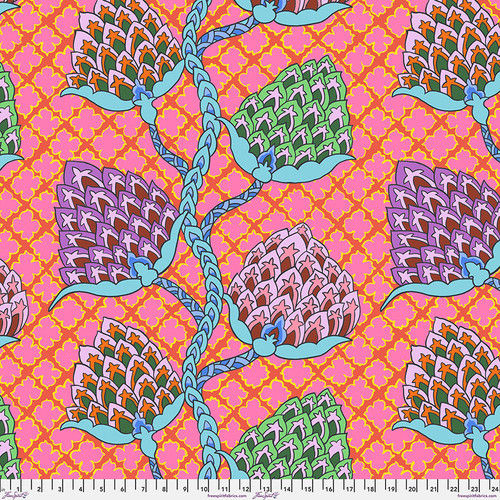 Paisley Flower - Fuchsia *