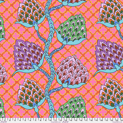 Paisley Flower - Fuchsia *