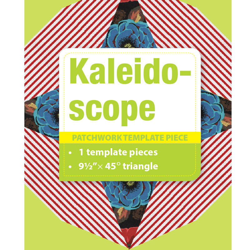 45° Triangle - Kaleidoscope Ruler - 9½
