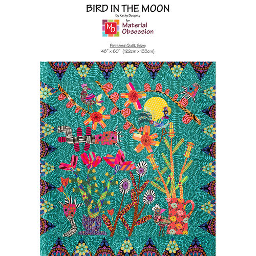 Bird In The Moon - pattern