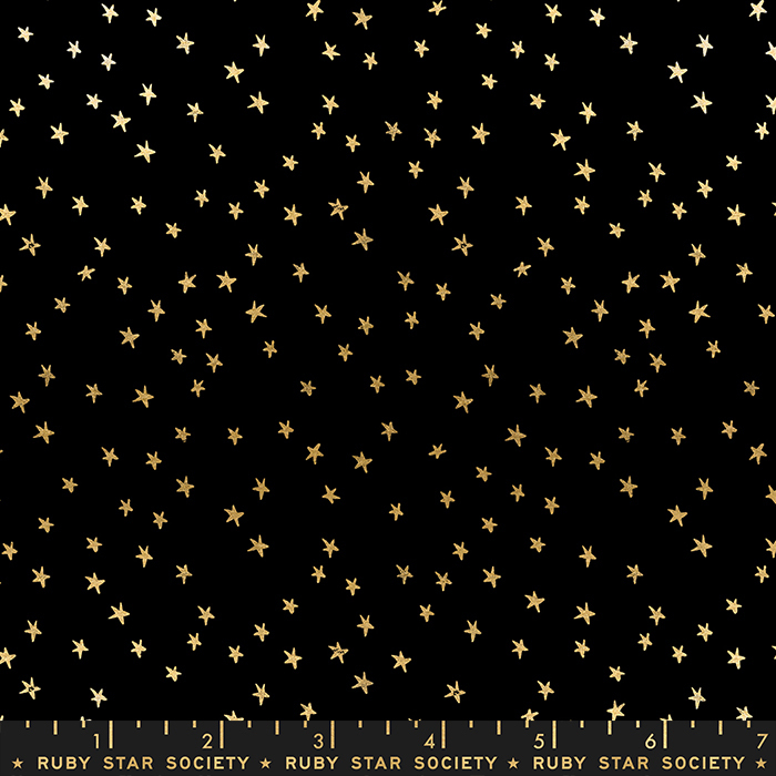 Mini Starry Black Gold