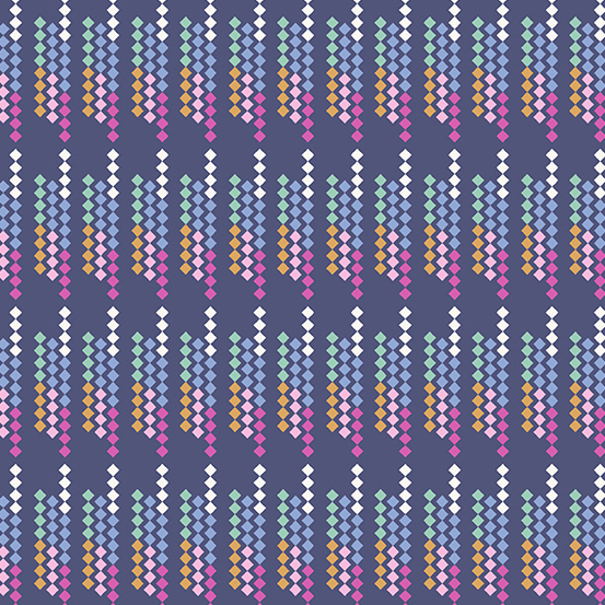 Trellis - Royal Blue