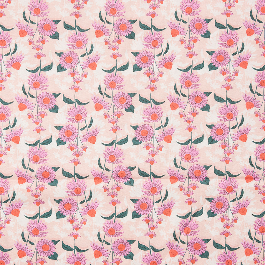 Flower print - pink
