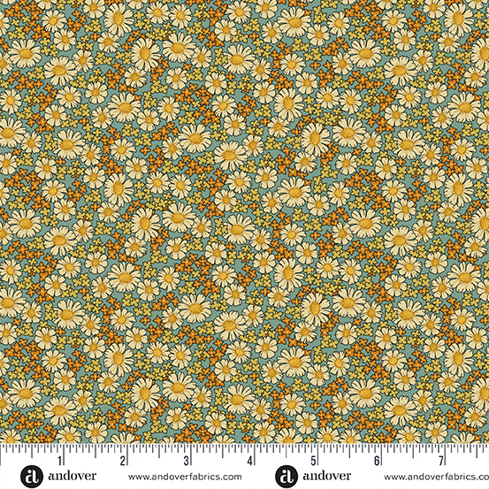 Autumn Meadow - Teal