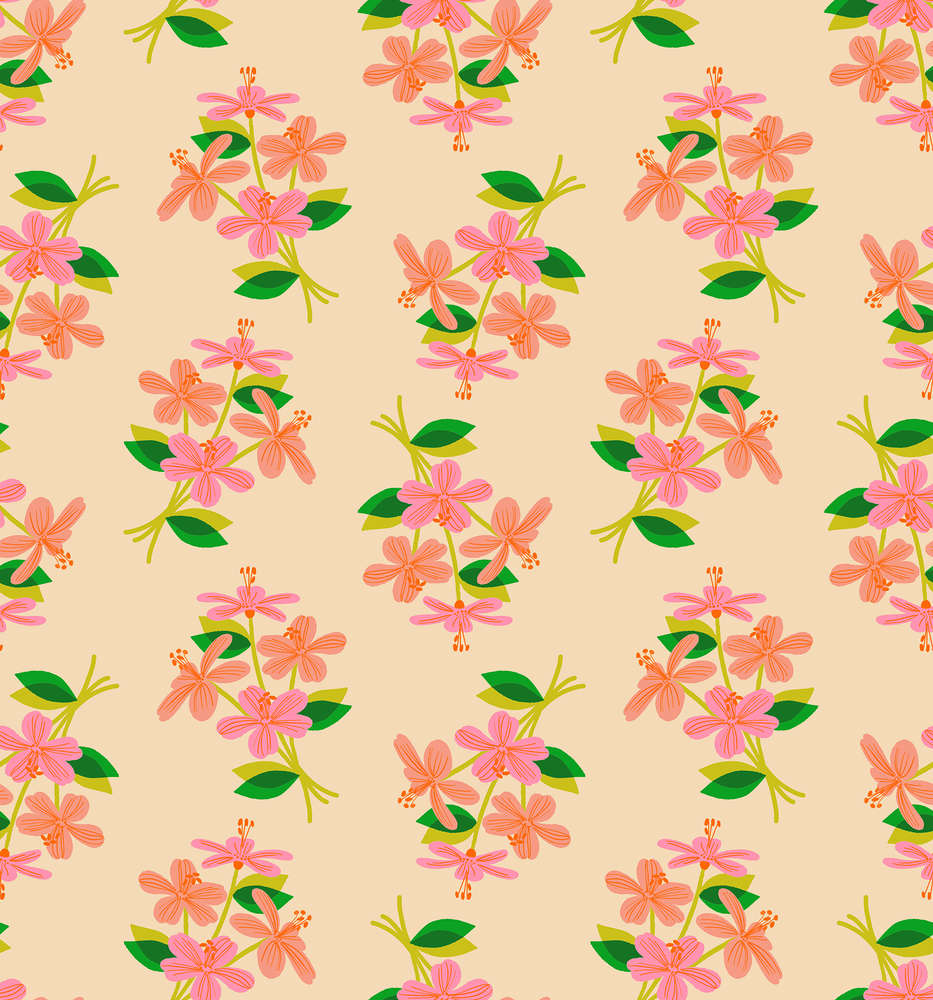 Favorite Flowers - Vintage Paper