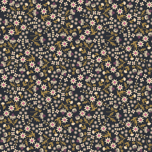 Favorite Flowers - Soft Black