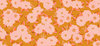 Favorite Flowers - Turmeric - Quilt Back
