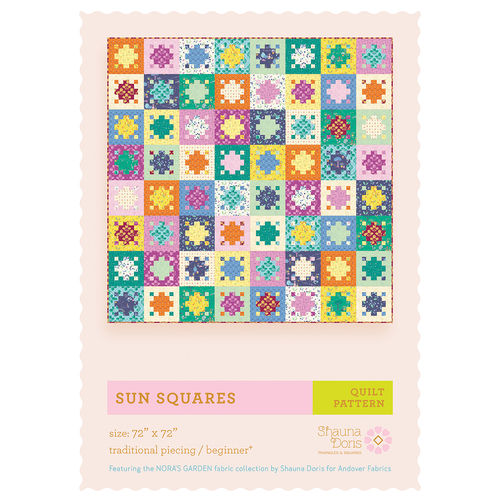 Sun Squares - pattern