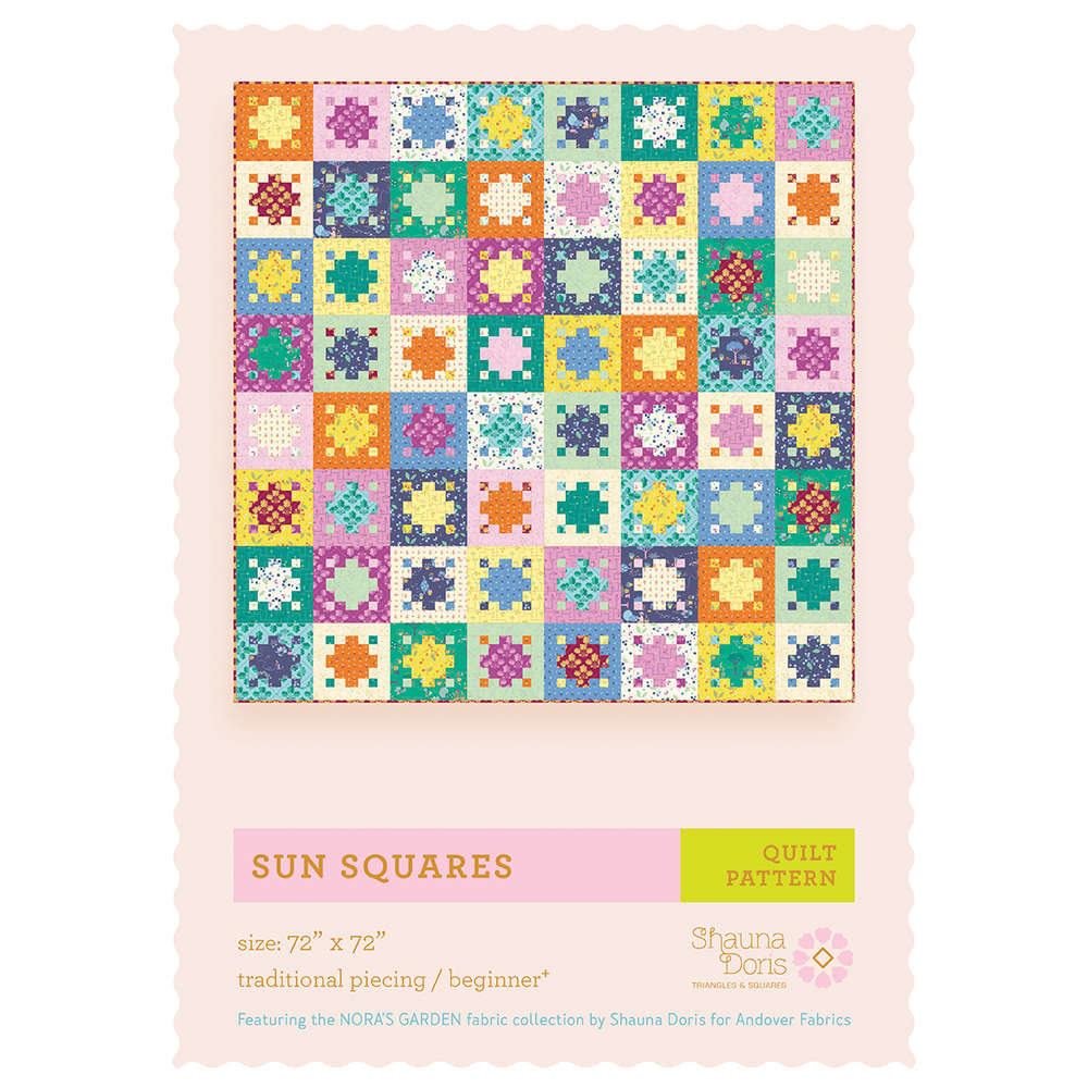 Sun Squares - pattern