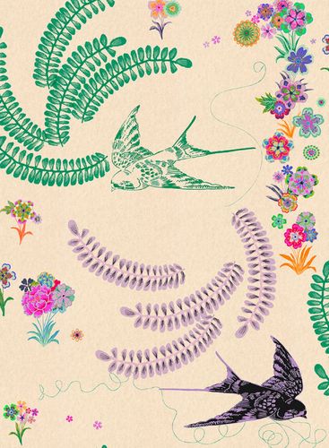 Japanese Sparrow - Tea Green