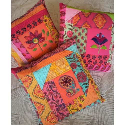 Indian Sunset Pillows - pattern
