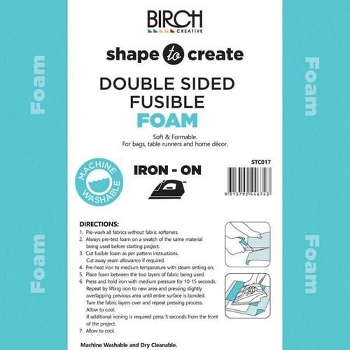 Double Sided Fusible Foam