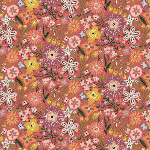 Bursting Blossom - Coral