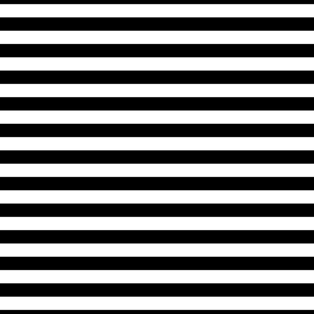 ½ Inch stripe - Black