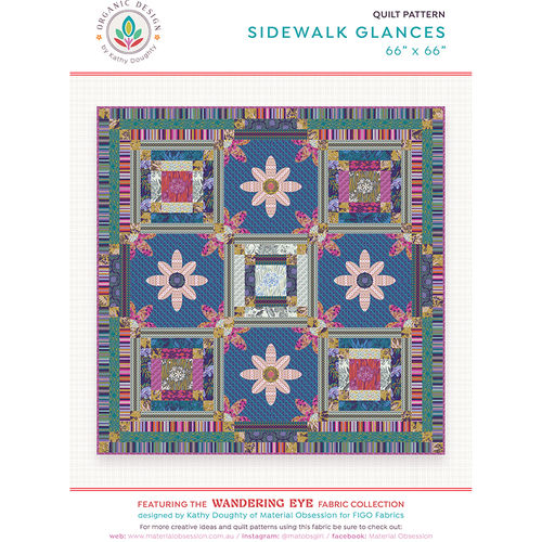 Sidewalk Glances - pattern