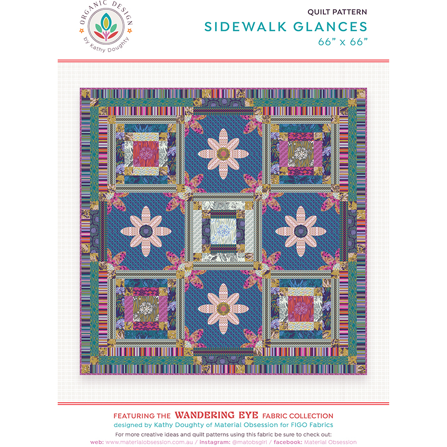 Sidewalk Glances - pattern