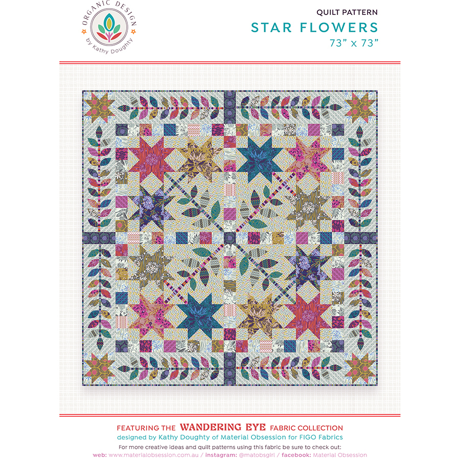 Star Flowers - Free pattern