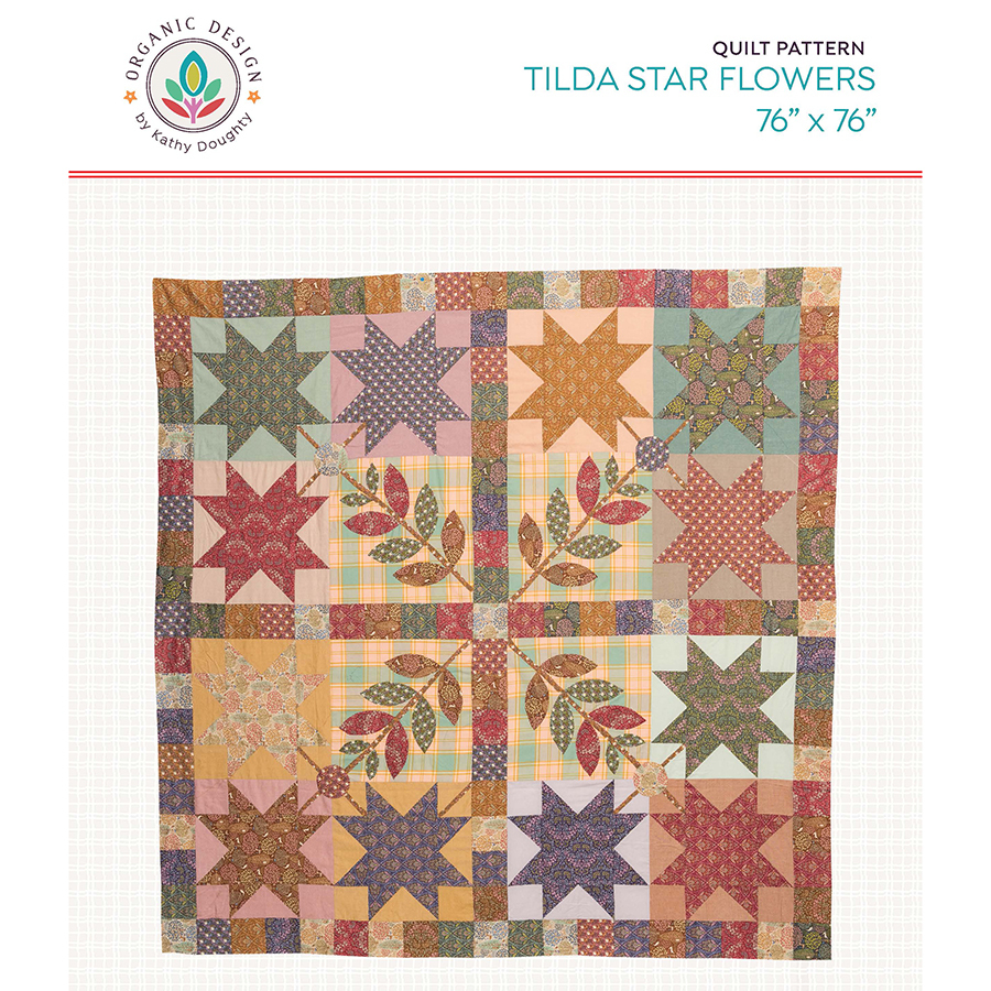 Tilda Star Flowers - pattern