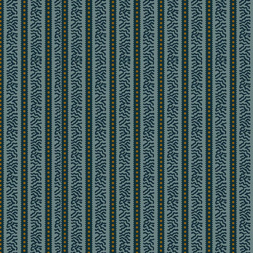 Striped Side - Blue