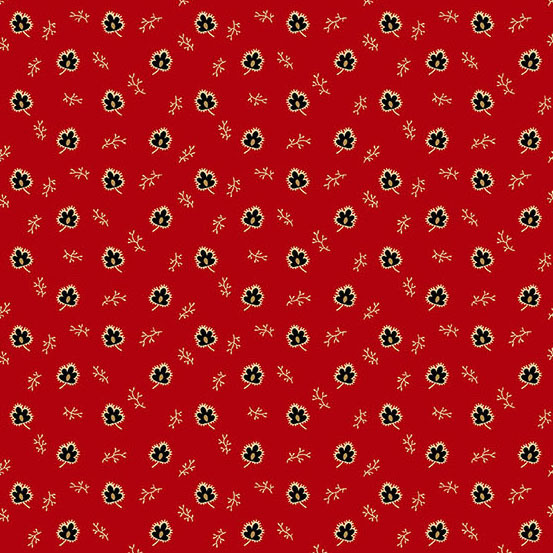Acorn Leaf - Red