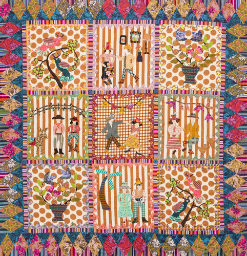 Organic Appliqué: Fun Folk Sampler - February 2026 - Tucson - USA - Learn more