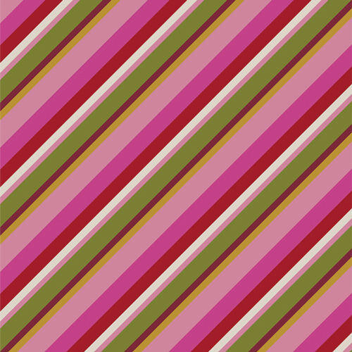 Storied Stripes - Tilted Horizon Rose