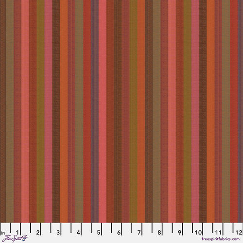Narrow Stripe - Tomato