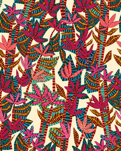 Flame Tree - Cotton Sateen