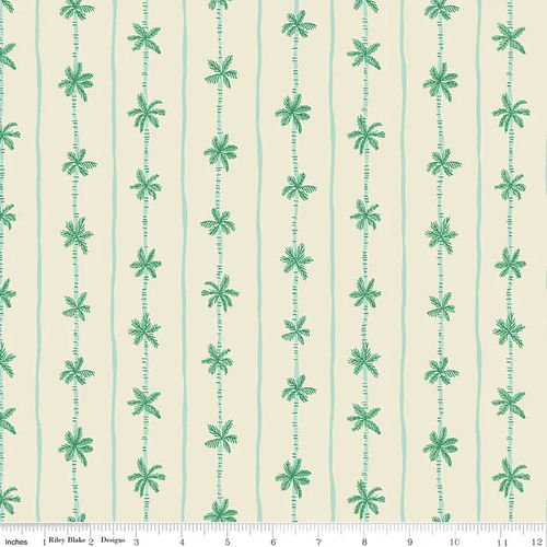 Palm Stripe - Sand Dollar