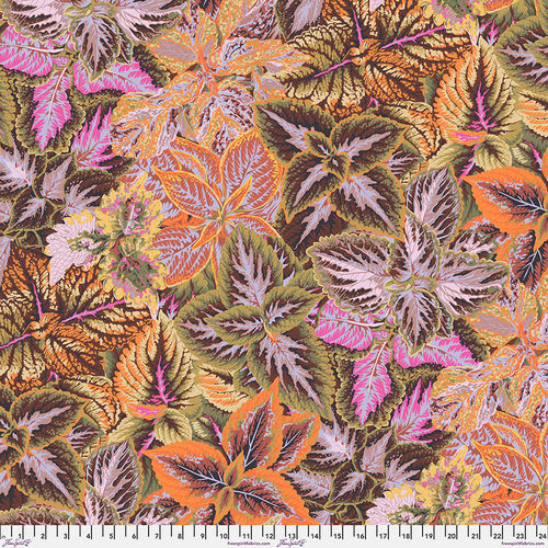 Bold Leaves - Brown