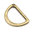 D-Ring - 1" - Set of Two - Antique brass