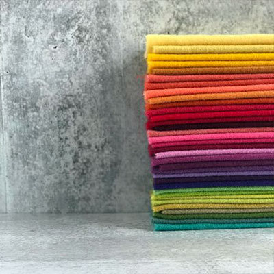 100% Wool Solids by Sue Spargo